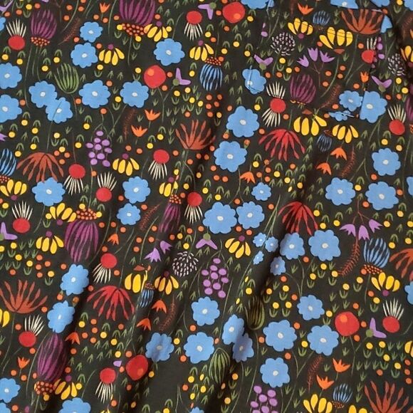 LULAROE Folk Art Print Carly Dress - Picture 3 of 6